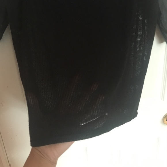 Black sheer top - Picture 3 of 3